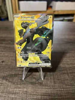 Zekrom ex, Pokemon SV: Black Bolt Secret Rare, 158/086 NM - Image 1