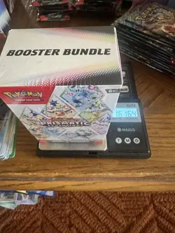 HEAVY Prismatic Evolutions Booster Bundle Lot of 3 Pokemon TCG Possible God Pack - Image 2