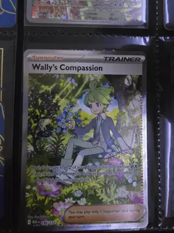 Pokemon TCG Mega Evolution Wallys Compassion SIR 186/132 Near Mint Holo - Image 1