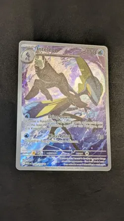 Inteleon 142/132 Mega Evolution Holo Illustration Rare Pokemon Pack Fresh - Image 2