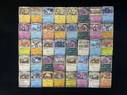 LOT 40 Pokemon TCG S-Chinese 151C Jolteon 135/151 Weezing 110/151 Foil YF - Image 1