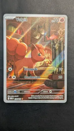 Vulpix 138/132 Illustration Rare Mega Evolutions Pokemon Pack Fresh - Image 1