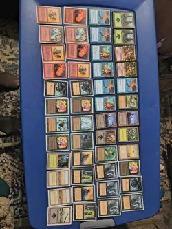 80 Magic The Gathering Cards Lot In An Urzas Saga Box - Image 1