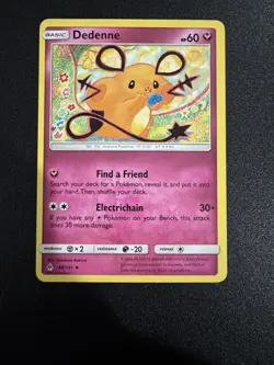 Dedenne 88/131 Sm-Forbidden Light Regular 2018 Cute Mouse Pokemon Card - Komiya - Image 1