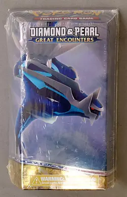 Pokemon Diamond & Pearl Great Encounters Theme Deck 60 Cards w Holo and Coin - Image 1