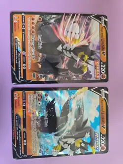 Rapid & Single Strike Urshifu V Promo SWSH106 SWSH107 Battle Styles Pokemon Card - Image 1