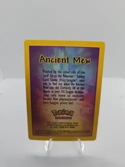 Pokemon TCG Ancient Mew Promo Holo Rare Card 1999/2000 - Image 3