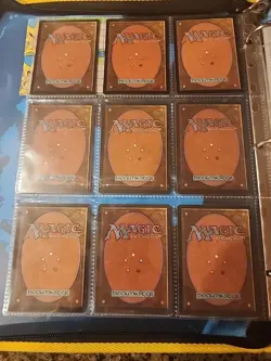 Vintage Magic The Gathering Binder Collection Card Lot MTG 1993-2003 Rares - Image 2