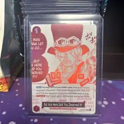 But Ace Here You OP13-019 3rd Anniversary Treasure Event Card English One Piece - Image 1