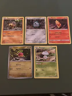 Yuka Morii Pokemon TCG Card Lot Of 5 Torchic 022/189, ETC - Image 1