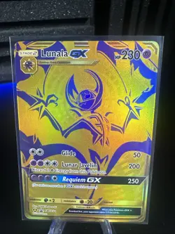 Pokemon TCG Lunala GX SM103a Promo Holo Card NM Condition - Image 1