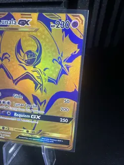 Pokemon TCG Lunala GX SM103a Promo Holo Card NM Condition - Image 3