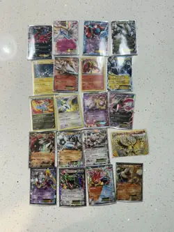 Lot of Mega EX Pokemon Cards 2015/2016 - Image 1