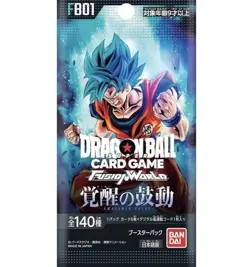 1 X FB01 Dragon Ball Fusion World Awakened Pulse Card Game Japanese Sealed - Image 1