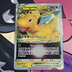 Dragonite VSTAR 050/078 Go Pokemon Card TCG NM - Image 1