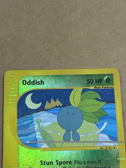 Oddish Reverse Holo - 97/147 Aquapolis Pokemon Card - 2003 LP/MP - Image 5