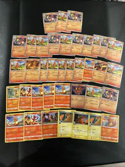 Pokemon Card Lot 38x Collection Charmander & Charmeleon Only! NM - Image 1