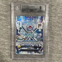 Cross Guild OP09-057 Buggy ONE PIECE Card The Best vol.2 JAP PRB-02 manga BGS - Image 1
