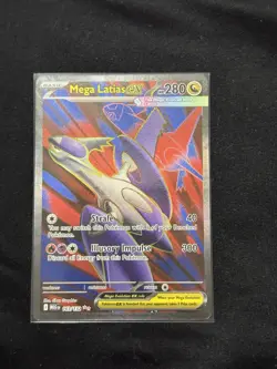 Mega Latias Ex 163 Full Art Pokemon TCG NM Mega Evolutions Ultra Rare Card - Image 1