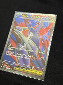 Mega Latias Ex 163 Full Art Pokemon TCG NM Mega Evolutions Ultra Rare Card - Image 2