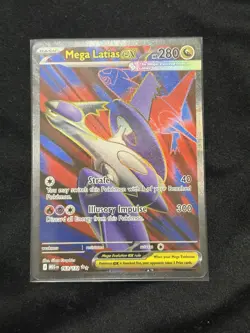 Mega Latias Ex 163 Full Art Pokemon TCG NM Mega Evolutions Ultra Rare Card - Image 5