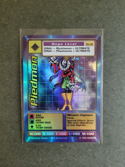 Digimon 1999 Bandai Holo Card Lot, MetalEtemon, MetalSeadramon, Piedmont, MINT - Image 4