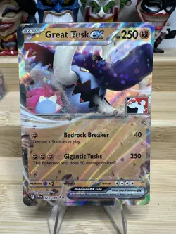 Great Tusk ex 123/198 Prize Pack Series Cards Holo - Image 1