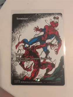 Terminate (Borderless) Marvel Universe Eternal-Legal Regular (0040) - MTG NM - Image 1