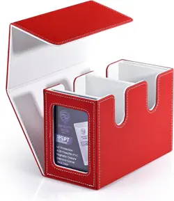 MTG Deck Box with 2 Commander Display, Double Deck Box for 280+ Single Sleeved C - Image 1