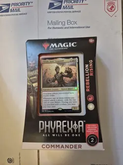 Magic the Gathering Phyrexia All Will Be One Rebellion Rising Commander Deck - Image 1