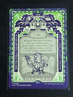 MTG Secret Lair Encyclopedia of Magic the Gathering Field of the Dead RARE - Image 1