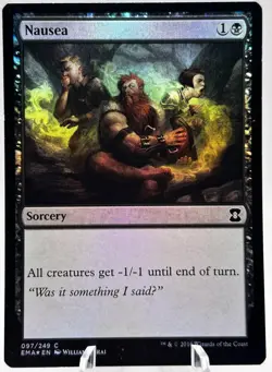 Nausea 097/249 Foil Eternal Masters EMA MTG LP - Image 1