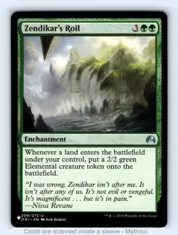 MTG Zendikar's Roil The List Reprints - NM - Image 1