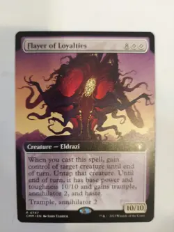 Flayer of Loyalties (Extended Art) Commander Masters Regular - Image 1
