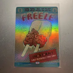 Brain Freeze FOIL Encyclopedia Secret Lair MTG Magic The Gathering - Image 1