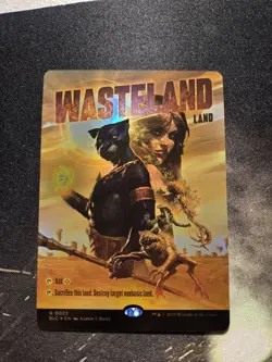 Wasteland Foil, An Encyclopedia of Magic Secret Lair - Image 1