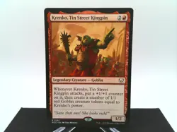 Krenko, Tin Street Kingpin 0287 Commander March of the Machine MOC MTG Magic - Image 1