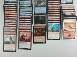 Magic 100 Commander Deck Barret Wallace Mono Red Equipment MTG Ready To Play - Image 4