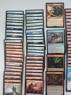 Magic 100 Commander Deck Barret Wallace Mono Red Equipment MTG Ready To Play - Image 5