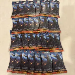 Magic the Gathering Ravnica Remastered Draft Booster Packs NEW LOT OF 27 Packs ! - Image 1