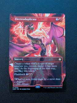 Electroduplicate (Borderless) Foundations Regular MTG NM - Image 1