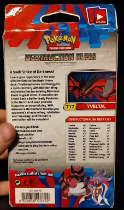 XY Base Set Yveltal Theme Deck Sealed Pokemon - Image 2