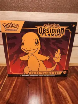Pokemon TCG: S&V Obsidian Flames Elite Trainer Box ETB New Factory Sealed - Image 1