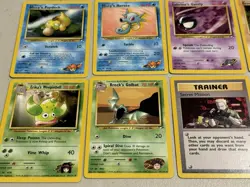Pokemon Gym Heroes Lot of 27 Cards WOTC 2000 Vintage No Doubles & No Holos - Image 5