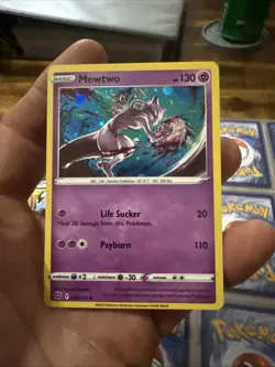 Mewtwo 56/172 Brilliant Stars Reverse Holo Pokemon Card TCG 056/172 Pokemon - Image 1