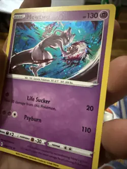 Mewtwo 56/172 Brilliant Stars Reverse Holo Pokemon Card TCG 056/172 Pokemon - Image 3