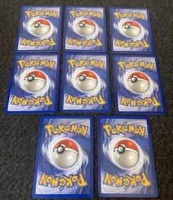 Pokemon TCG Vintage Fossil “First Edition”MINT”LOT OF (8) ~GASTLY/GOLDUCK/GOLEM - Image 5