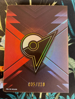 🔥PM-VS NO.018 Gym Badge Booklet Leafeon Roserade Non-TCG Pokemon Eif Origin 3.0 - Image 3