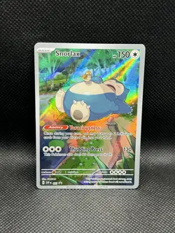 Snorlax 051 PROMO BLACK STAR HOLO Scarlet & Violet Pokemon 151 English IR Foil - Image 1