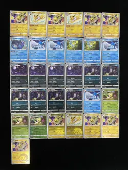 Pokemon TCG S-Chinese Glaceon Umbreon Leafeon Jolteon Lot*31 MOD - Image 1